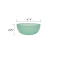 thumbnail image 6 of Mainstays - Green Round Plastic Swirl Pattern Cereal Bowl, 38-Ounce, 6 of 6
