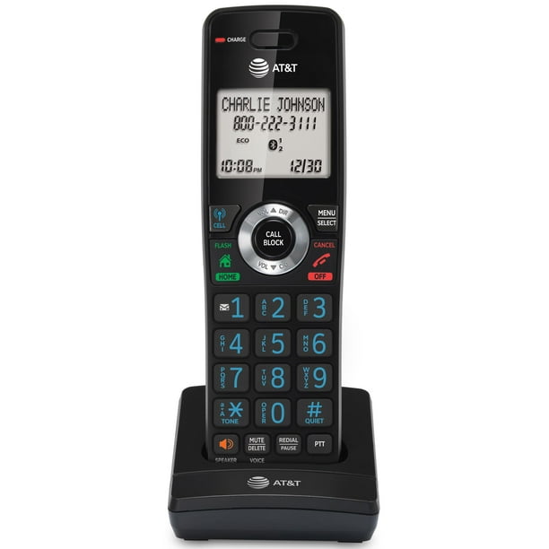 Teléfono Inalámbrico AT&T DLP70090 con Alcance Extendido y Manos Libres Bluetooth