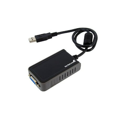 StarTech.com USB to VGA Multi Monitor External Video Card Adapter - 1440x900 - USB to VGA External Graphics
