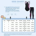 thumbnail image 7 of iiniim Kid Girls Athletic Unitard 2PCS Dance Wear Ballet Gymnastic Leotard Outfit Activewear Set with Leggings, 7 of 7