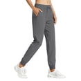 thumbnail image 2 of Rosvigor Women Hiking Pants Cargo Joggers Pants Quick Dry High Waisted Trousers for Travel Outdoor with Pockets, 2 of 6
