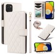 thumbnail image 1 of Samsung Galaxy A03 Phone Case , Wallet Flip Cover Adjustable Crossbody Lanyard Magnetic Card Slots, 1 of 5