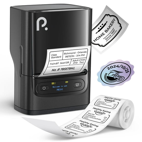 Impresora térmica portátil de etiquetas POLONO PM220S Bluetooth de 2 pulgadas
