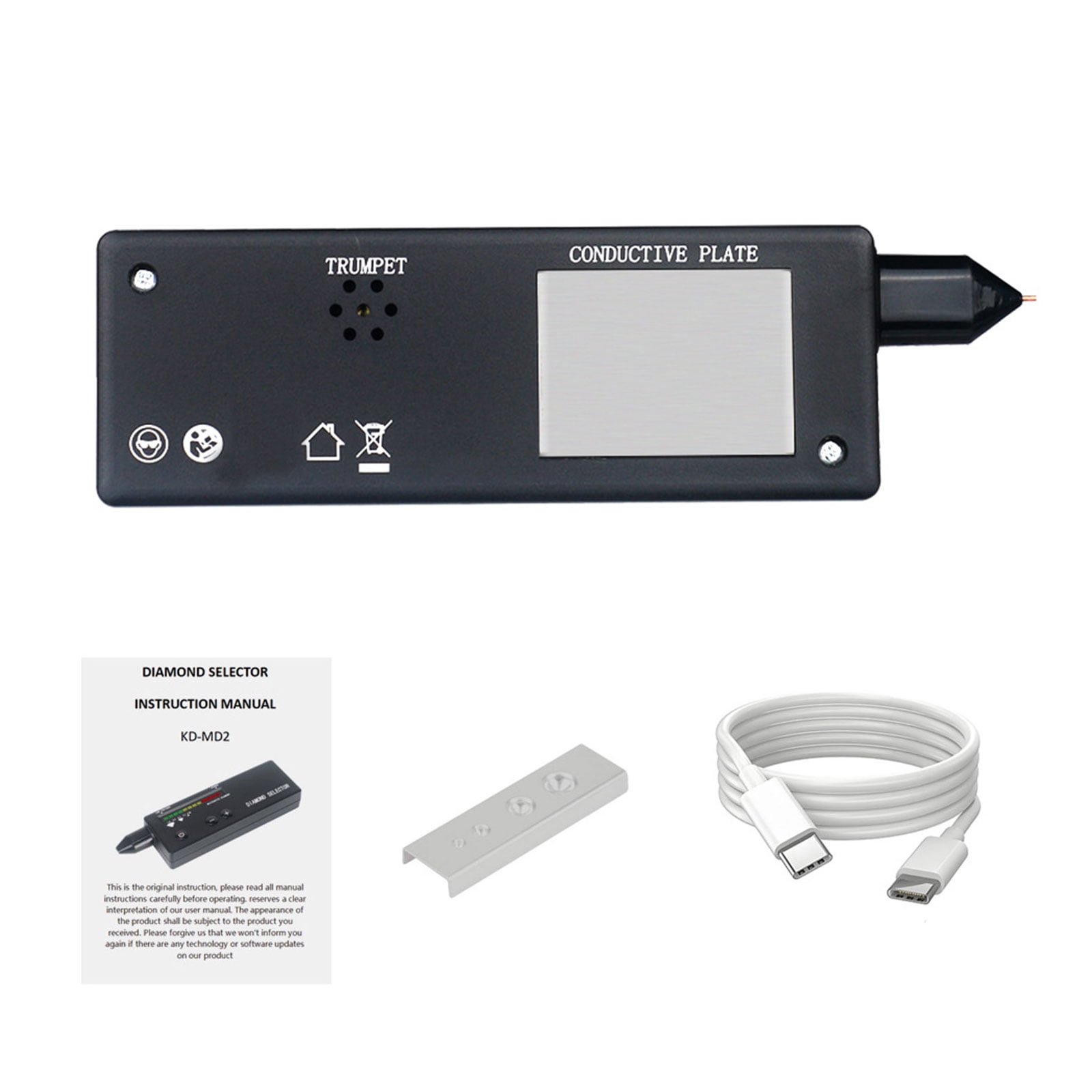 Moissanites Gemstones Detector Portable Jewelry Tester Delivering Accurate Hardness Result for Various Gemstones