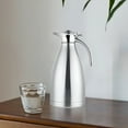 thumbnail image 6 of ACDANC Stainless Steel Thermal Coffee Carafe Sealed Lid Beverage Jar Teapot Jug Vacuum Insulated Pitcher for Milk Juice Home Kitchen 2L, 6 of 7
