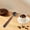 Black #2, variant on Stainless Steel Coffee Measuring Spoon with Walnut Wood Handle | 15Ml & 30Ml Capacity | Long & Short Handle Options | Mirror Polished 304 Stainless Steel | Baking & Tea Measuring Scoop