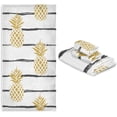 thumbnail image 7 of Pineapple Towel Set Bathroom Sets Highly Absorbent Comfortable Washcloth Hand Towel and Bath Towels,3 Piece Decor Gift, 7 of 7