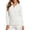 White 09, variant on Tops for Women Trendy Quarter Zip Quick Dry Athletic Pullover Top, Stand Collar Long Sleeve Shirt, Windproof Outdoor Running Yoga Hiking Base Layer Going Out Tops for Women