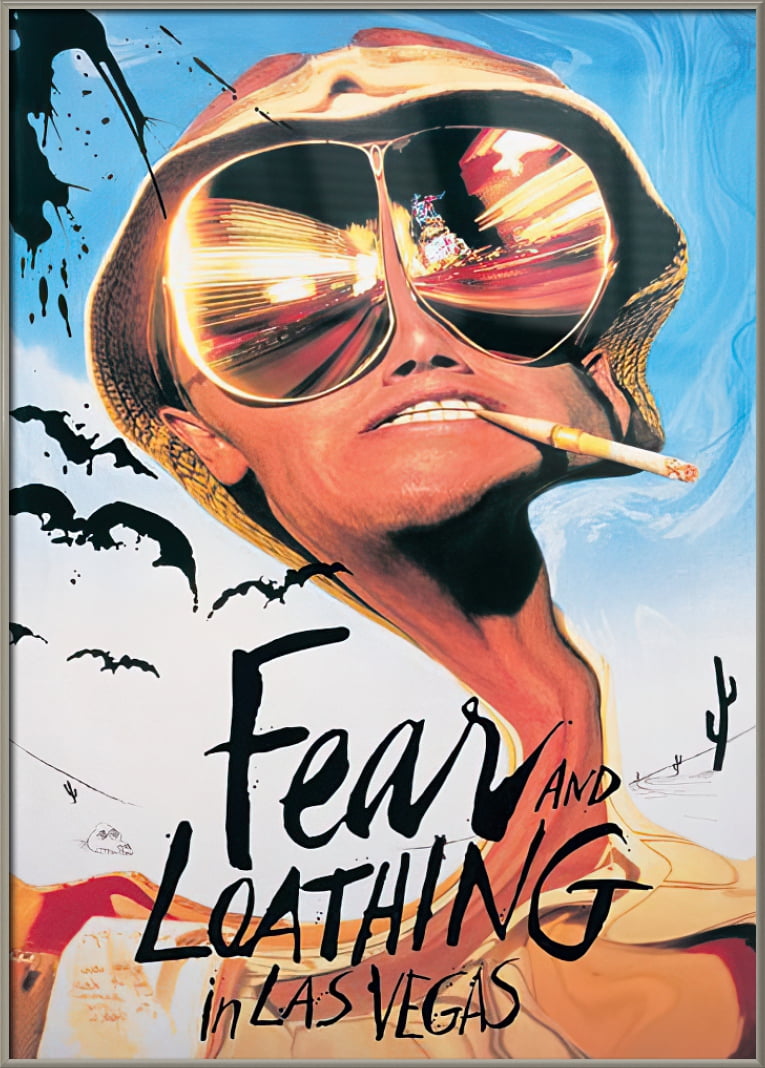 Fear And Loathing In Las Vegas Movie Poster Print Regular Style Johnny Depp Poster Poster Strip Set Walmart Com
