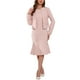thumbnail image 2 of Conjunto de vestido de dos piezas Inspire Chic para mujer, vestido sin mangas y blazer corto, L rosa, 2 of 7