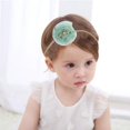 thumbnail image 4 of D-GROEE 5Pcs Faux Pearl Flower Hair Bows Fabric Flowers Baby Headbands Floral Bow Elastic Stretchy Nylon Hair Bands Accessories for Baby Girls Newborns Infants Toddlers Kids Teens, 4 of 9
