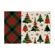 thumbnail image 2 of Manteles Individuales Navideños, Decoración Festiva, Manteles Individuales Estilo Western, Antideslizantes, Resistentes Al Agua y a La Grasa, Aislantes Del Calor., 2 of 6