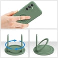 thumbnail image 4 of For Samsung Galaxy A17 5G Silicone Case with Strap Ring Kickstand Phone Cover Sky Blue, 4 of 5