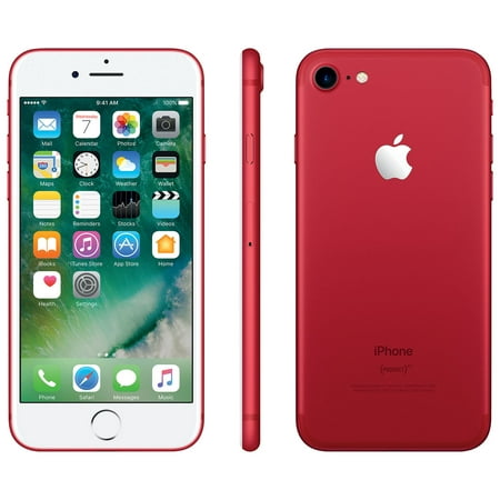 Pre-Owned Apple iPhone 7 128GB Red GSM Unlocked Brand New (Refurbished: Good)