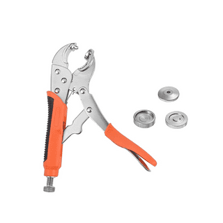 Snap Fastener Kit Adjustable Pliers for Snap Buttons,Snap Fastener Tool Kit  with Snap Button Set for Boat Covers,CanvasA 