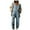 Light Blue, variant on Women's Casual Stretch Adjustable Denim Bib Overalls Jeans Pants Jumpsuits White