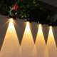 thumbnail image 4 of 4 luces solares para vallas de exterior, IP65, impermeables, para pared Luz calida, 4 of 9