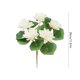 thumbnail image 3 of Arreglo Floral Artificial de Loto - Ramo Decorativo de Nenúfares de Seda para, Blanco MNFD, 3 of 6