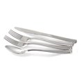 thumbnail image 4 of " OCCASIONS " 960pcs set (120 Guests)-Heavyweight Wedding Party Disposable Plastic Plate Set -120 x 9.5'' + 120 x 6.5'' + Silverware + Cups+Napkins (Square White, Silver Silverware), 4 of 4