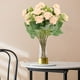 thumbnail image 3 of Bouquets of Roses Silk Flowers Home Decor Vases Flower Arrangements Ornaments Fake Flowers Wedding Flowers, Artificial Rose Bouquets, Silk Rose Arrangements, Home Decor Flowers, Table, 3 of 7