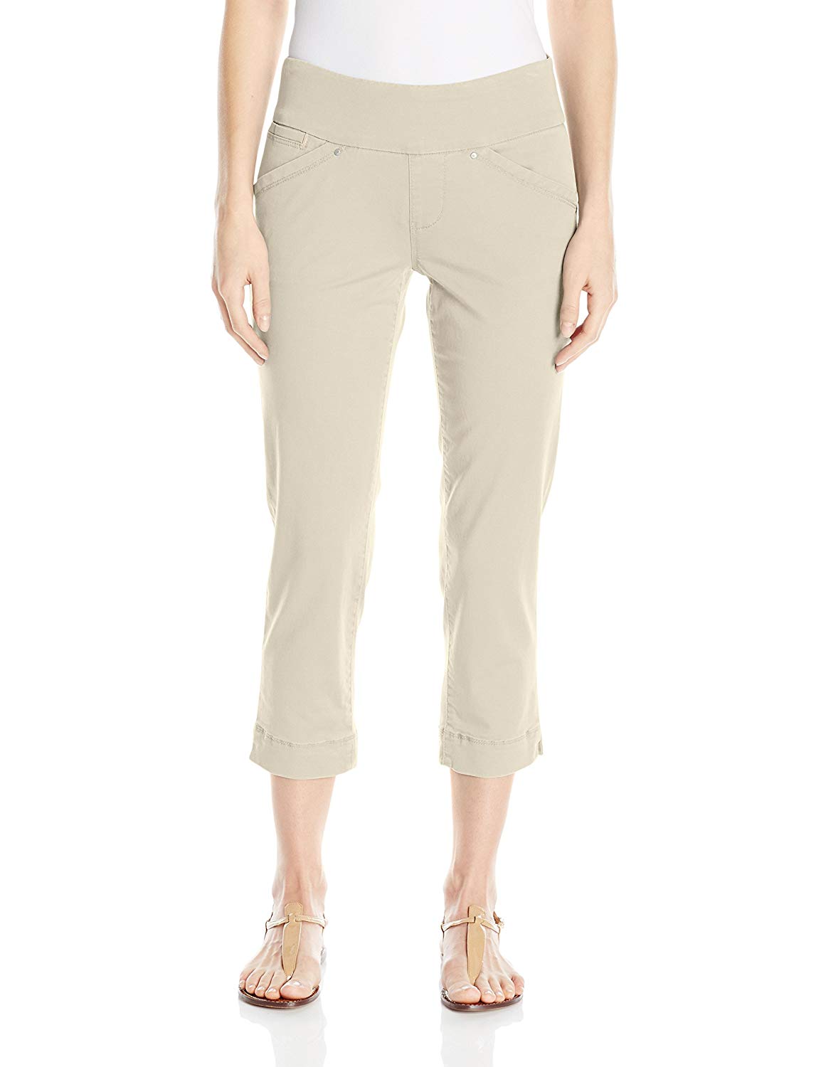 Jag Jeans Womens Classic-Fit Cropped 