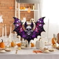 thumbnail image 5 of Clearance Hangs under $5,Halloween Bat Suncatcher Window Hanging Acrylic Wall Art Suncatcher Decoration Festival Colorful Bat Home House Venue Arrangement Props 1pc, 5 of 5