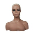 thumbnail image 2 of FITYLE Female Mannequin Head Display Model 16.5inch Tall for Barbershop Accessories B, 2 of 9