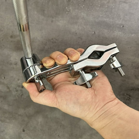 Drum Rack Clamp Mounting Bracket Metal Knob Universal Multi Extension Stand Clamps Accessories