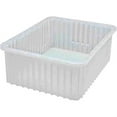 thumbnail image 3 of Quantum Storage Systems Dividable Grid Container, 22-1/2"L x 17-1/2"W x 8"H, clear, Made in USA, 3 of 3