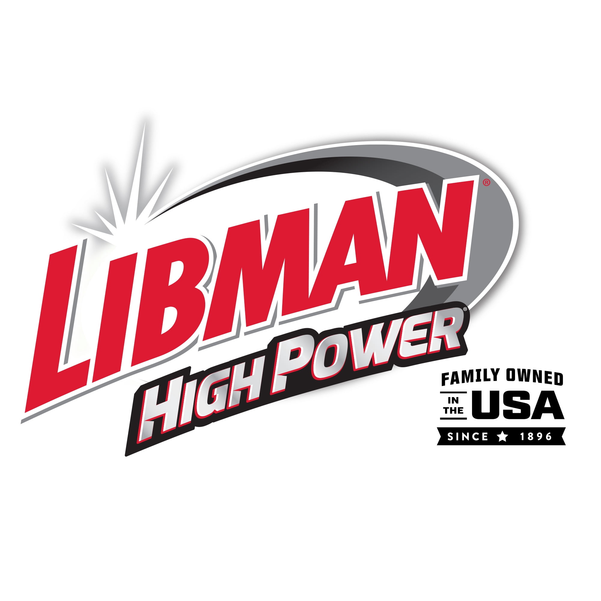 Libman 24" High Power Multi-Surface Push Broom Red & Black Steel Handle