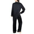 thumbnail image 6 of 100% Silk Sleepwear Women's Silk Pajamas Set, 6 of 11