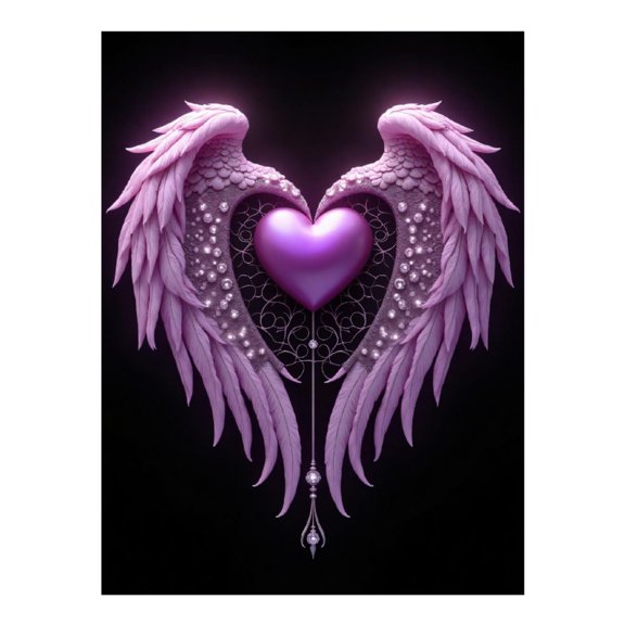 Diamond Art Kit for Adults, Minimalist Angel Print No.119 Diamond Painting for Adults Beginners, 5D DIY Diamond Art Painting Kits, Colorful Diamond Painting Craft for Home Decor 12x16