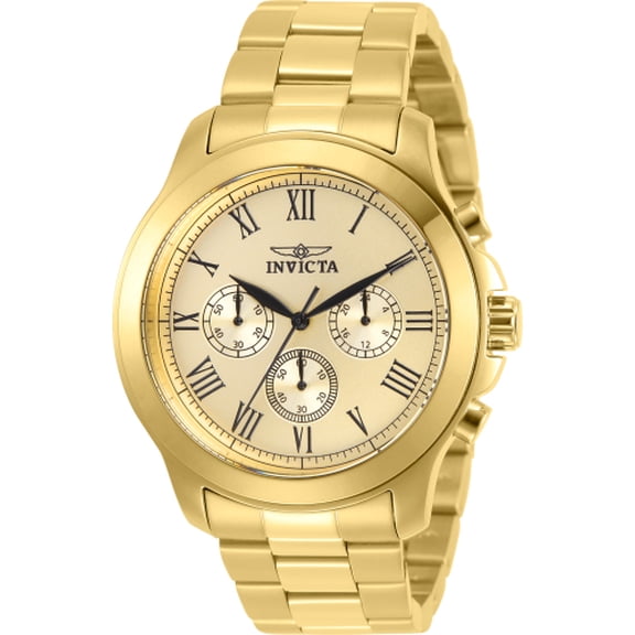 Invicta Men's Specialty Gold Dial Watch - 21658