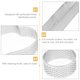 thumbnail image 3 of unbranded 5Ud Herramientas De Repostería Acero Inoxidable Perforados Para Tartas Y Postres, 3 of 6