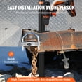 thumbnail image 3 of VEVOR 5000 lbs A-Frame Trailer Jack, 15" Vertical Travel, Adjustable Drop Leg, for Horse Trailer, Utility Trailer, Yacht Trailer, 3 of 9