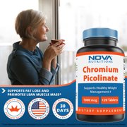 Nova Nutritions Chromium Picolinate 1000mcg 120 Tablets