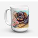 thumbnail image 1 of "Caroline's Treasures 7501CM15 Dachshund Taza de café de cerámica apta para lavavajillas, apta para microondas, 15 oz, multicolor" Caroline's Treasures 7501CM15, 1 of 1