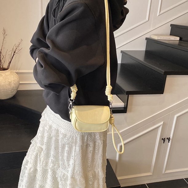 Bolso de mano pequeño cuadrado de verano, estilo coreano, de alta gama, moderno y sencillo, tipo mensajero, de nicho.