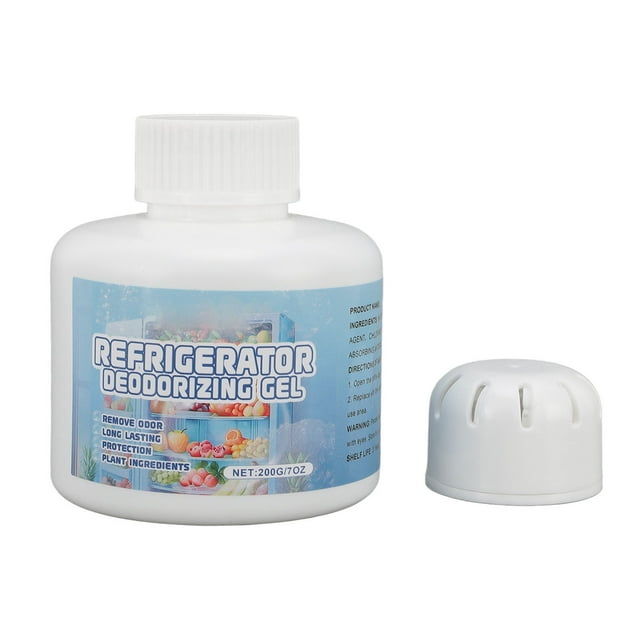 Gel Purificador de Olor del Refrigerador, Frescura A LARGO PLAZO REUTILIBLE Conveniente 3pcs Activado El Desodorizador del Refrigerador de Carbón Elimine Los Olores con Tapa