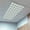 Grayish Green, variant on Blue White Plaid Fluorescent Light Covers, Gradient Geometric Buffalo Checkered Magnetic Light Covers for Ceiling Lights, Fluorescent Ceiling Shade Filters for Classroom Bedroom Office 4x2Ft x 1PCS