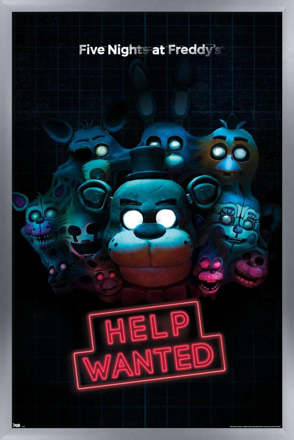 Five Nights at Freddy's - Help Wanted Wall Poster, 22.375" x 34"
