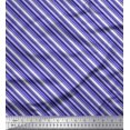 thumbnail image 1 of Soimoi Modal Satin Fabric Diagonal Stripe Print Sewing Fabric Yard 42 Inch Wide, 1 of 5