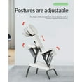 thumbnail image 6 of PayLessHere 4" Portable Massage Chair Tattoo Spa Free Carry Case(White), 6 of 7