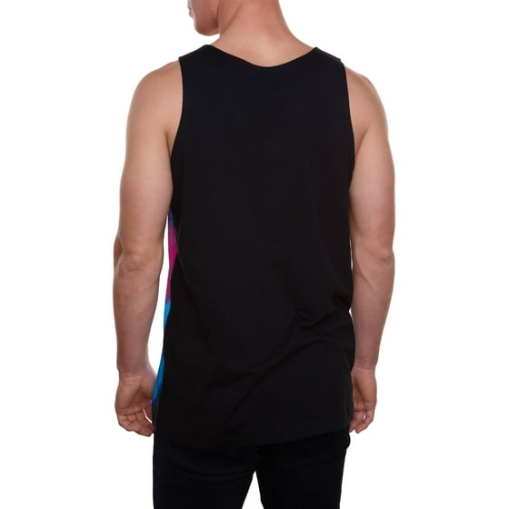 Pop Culture Men's Good Vibes Only Men's Tie Dye Graphic Tank Top