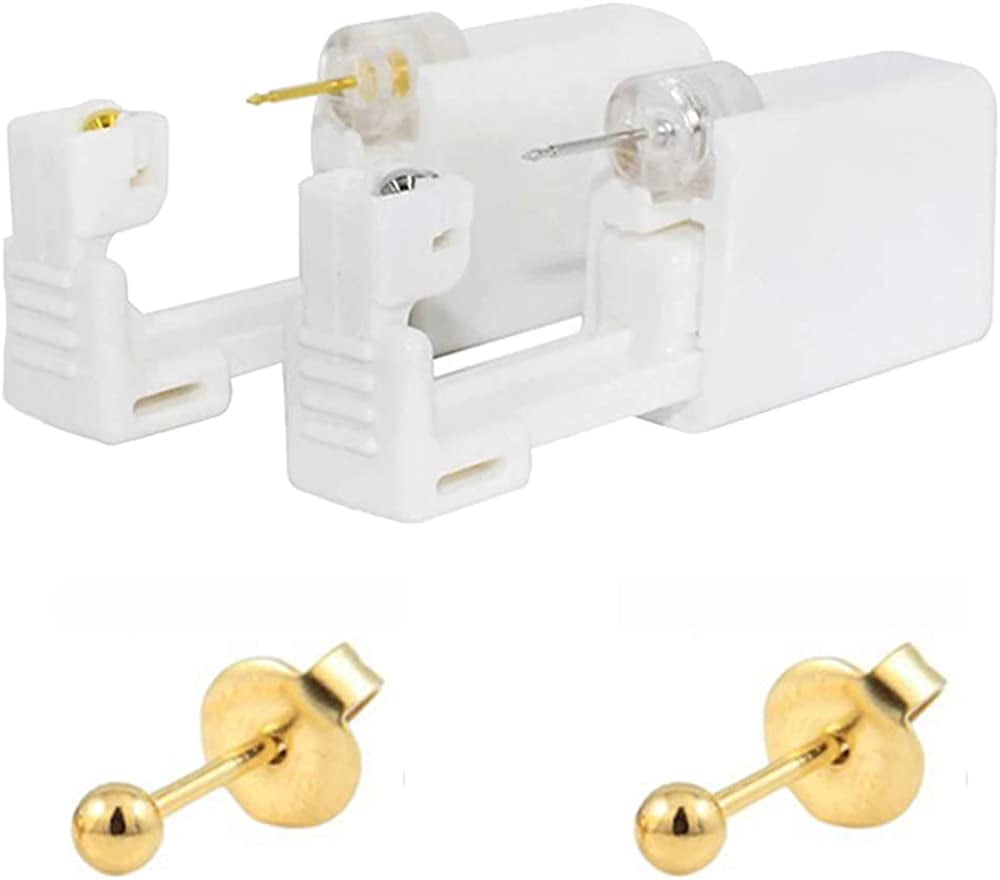 Pair Disposable Sterile Ear Piercing Unit Cartilage Tragus Helix