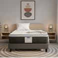 thumbnail image 1 of Colchon King Size Restonic + Almohada Memory Foam Serta, 1 of 5