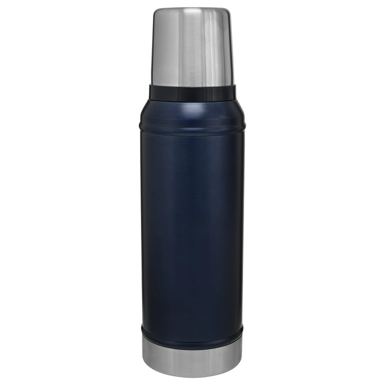 Stanley Classic Vacuum Insulated Wide Mouth Bottle - BPA-Free 18/8  Stainless Steel Thermos for Cold & Hot Beverages – Keeps Liquid Hot or Cold  for Up
