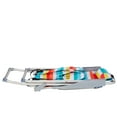 thumbnail image 5 of Aluminum Tube Bearing 100kg Beach Chair Rainbow Stripes, 5 of 14