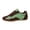 Green, variant on Willtoo Women's Retro Sneakers Round Toe Lace-Up Low-Top Casual Shoes Faux Suede Non Slip Sole Fashion Walking Tennis Shoes