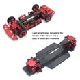 thumbnail image 3 of maskred RC Bottom Plate Frame Gear Box Radio Tray Set For 1/28 Wltoys K969 RC Car Metal Upgrade Refit Parts Gold 1Set, 3 of 6